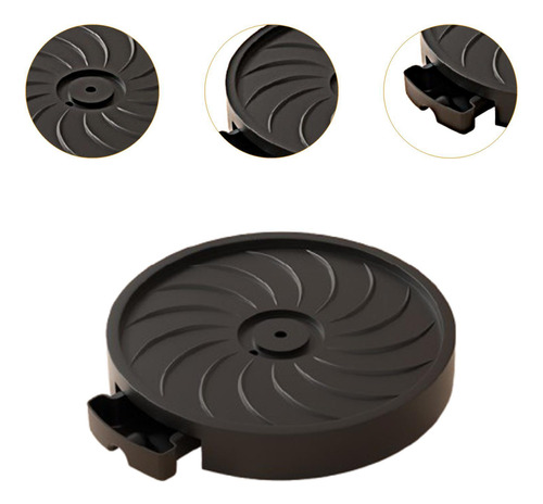 Soporte Rodante Para Con Ruedas, Carrito 43cm X 6,5cm Negro