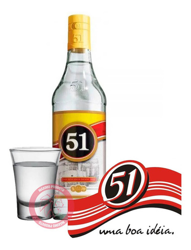 Bebida Alcoólica Cachaça 51 Pinga Caipirinha 965 Ml