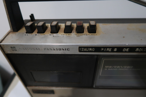 Rádio Antigo National Panasonic Rq-434ds (Usado)