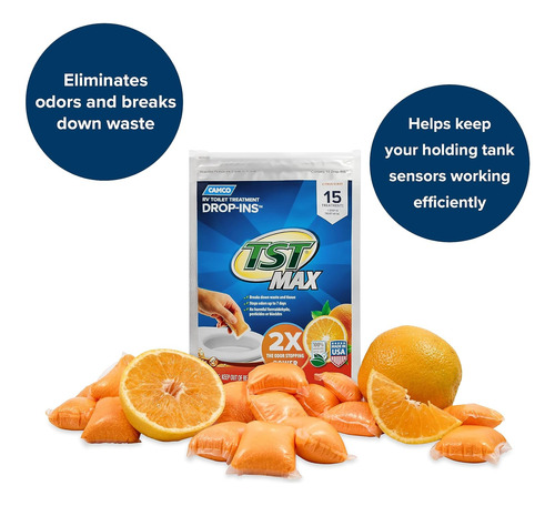 Tst Max Camper / Rv Toilet Treatment Dropins | Control ...