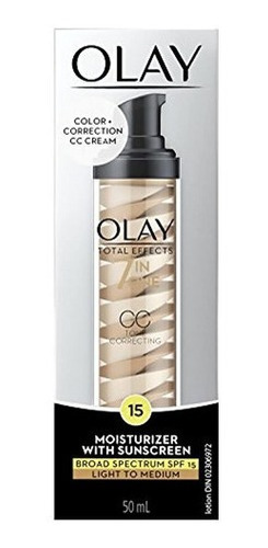 Olay Total Effects Crema Correctora De Tono Cc Con Protector