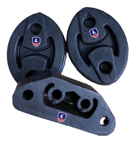Kit Tacos De Goma / Soportes Escape Fiat Palio Weekend