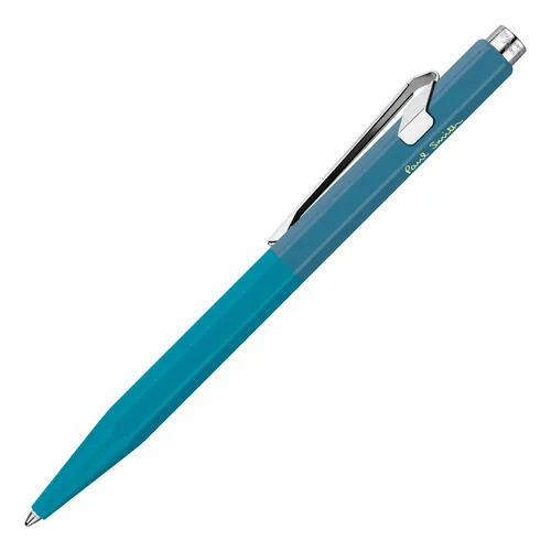 Caneta Esferográfica Caran D Ache Paul Smith Cyan Steel º