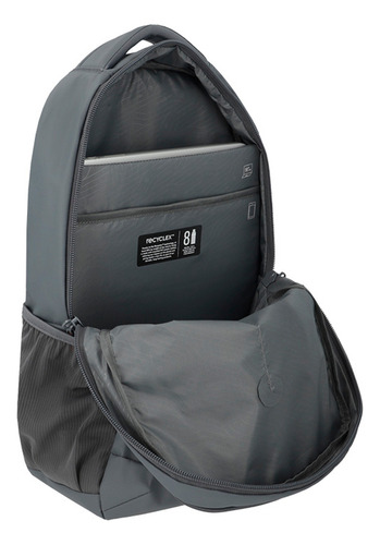 Mochila Samsonite Reformation Smithson Asphalt Grey Gris Liso