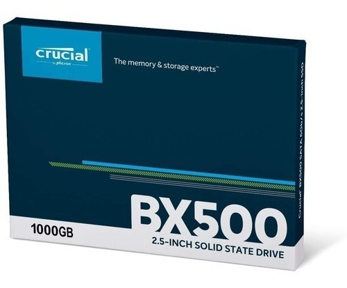 Disco Duro Solido Crucial De 1tb Ssd 2.5 Sata 3 6gb Bx500