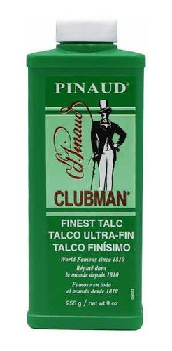 Imagen 2 de 5 de Talco Clubman Pinaud 255g, Talco Para Barberia