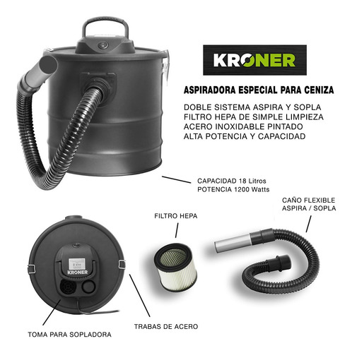 Estufa Calefactor Leña Andes 60 Alto Rend+kit+instalacion