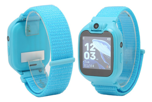 Reloj De Pulsera Inteligente Blue Kids, 2 G/m², Teléfono Móv