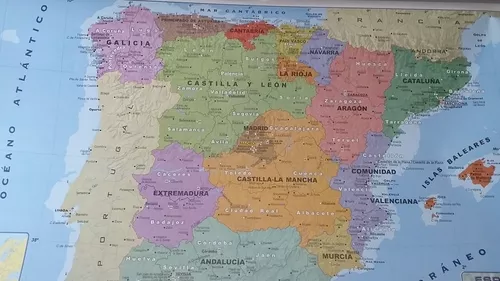 mapa político españa - AbeBooks