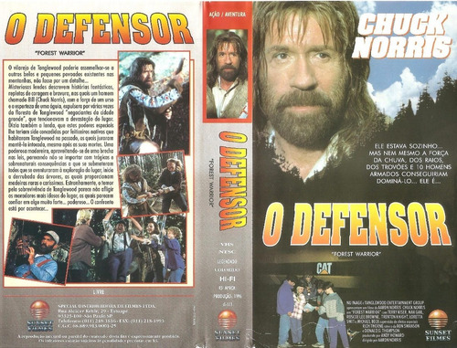 O Defensor - Chuck Norris - Aaron Norris - Dublado (Usado)