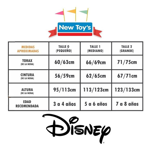 Imagen 5 de 7 de Encanto Disfraz Vestido Princesa Disney Original New Toys