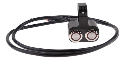Kg W Interruptor De Manillar De Doble Botón Rojo