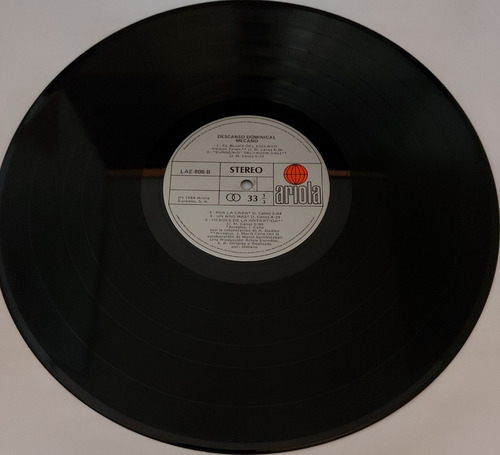 Mecano - Descanso Dominical Lp