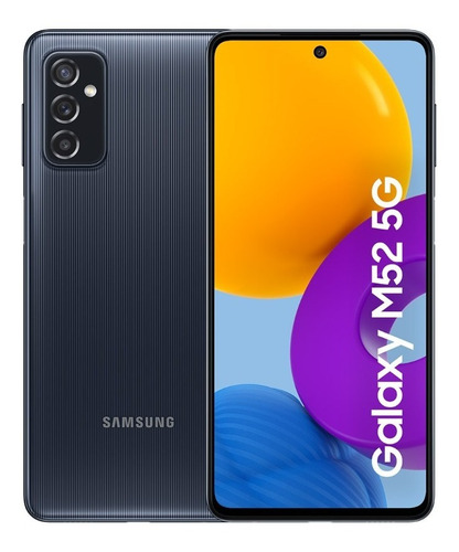 Celular Samsung Galaxy M52 128gb 6gb Ram Desbloqueado Negro