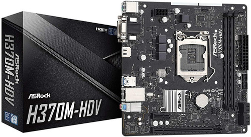 Motherboard Asrock Intel H370m-hdv S1151 9na Y 8va Gen	