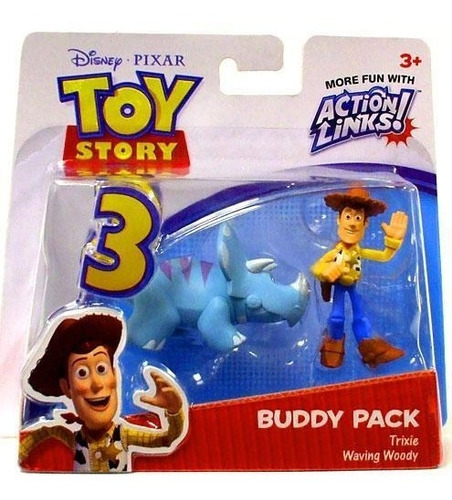 Set De 2 Mini Figuras De Juguetes Toy Story Con Woody Y