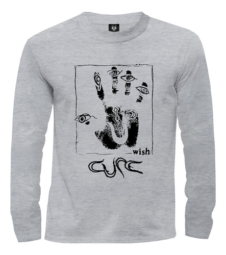 Camiseta Camibuzo Rock The Cure Hand
