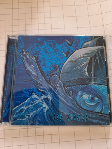 Los Piojos - Azul. Cd - Primer Ed - Desde Lejos No Se Ve