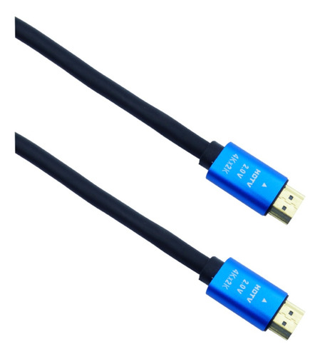Cable Hdmi Hdtv 1.5 Mts New 4kx2k Ultra Hd 2.0 V Punta Metal