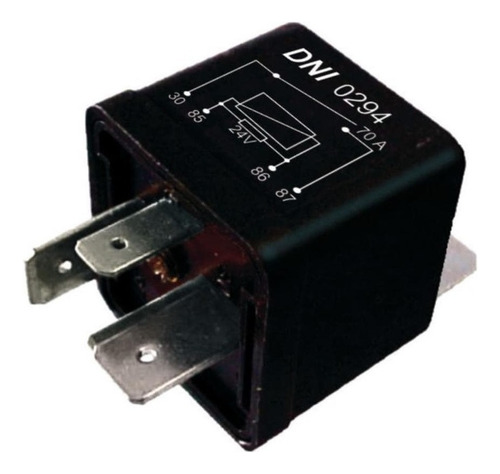 Relé Auxiliar Universal 24v - 70a - Dni 0294