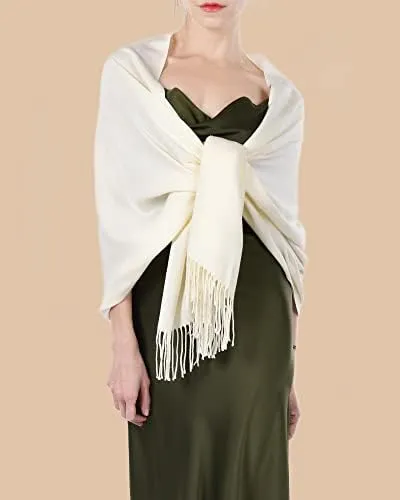 Furtalk Pashmina Para Mujer Manta Bufanda Chal Wrap Feel De