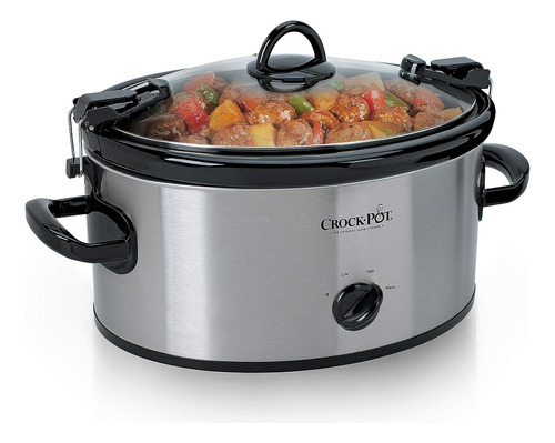 Olla De Cocción Lenta Crock-pot Sccpvl600-s Inoxidable