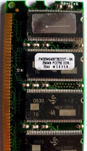 Memoria Ddr 512 Mb Pc2700 333 Mhz - Usada- En Villa Devoto