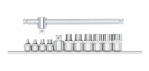 Jg. Soquete Torx Femea 12 Pçs, 3/8 +1/2  - Gedore R58018012