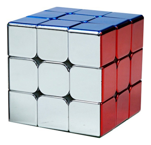 Cubo Rubik Metalizado Sengsou 3×3 Coleccionable Speed 
