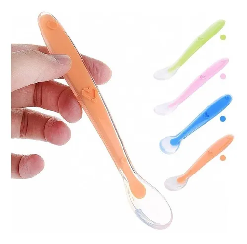 Cuchara En Silicona Para Bebes 