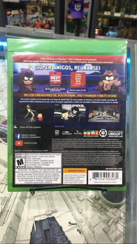 Imagen 2 de 3 de South Park Retaguardia En Peligro Xbox One Fisico Nuevo