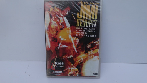 Dvd Jimi Hendrix Live Performances & Rare Interviews Lacrado