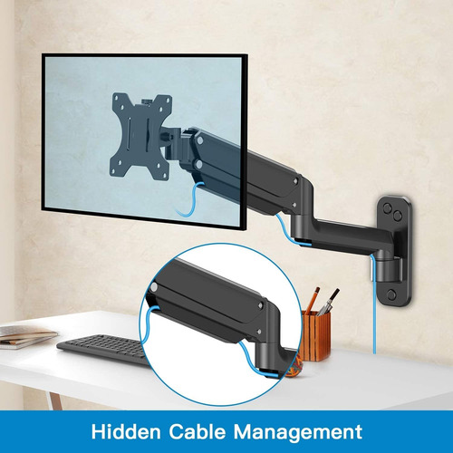 Imagen 2 de 7 de Soporte De Pared Huanuo P/monitor Vesa 17 A 32»