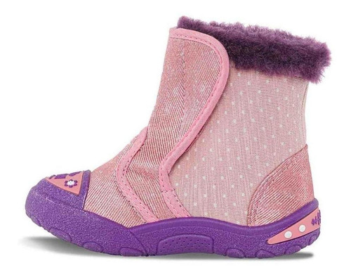 Imagen 3 de 6 de Tenis Sitni Rosa Para Niña Los Gomosos