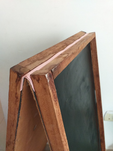 Pizarron Doble Faz Plegable Vereda 1 Metro X 44 Cm (Usado)