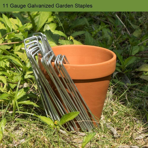 Aagut Clavijas De Jardín De 6 Pulgadas, Grapas De Paisaje, C