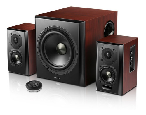 Edifier S350db Sistema Audio 2.1 Bluetooth Digital Color Negro/Madera