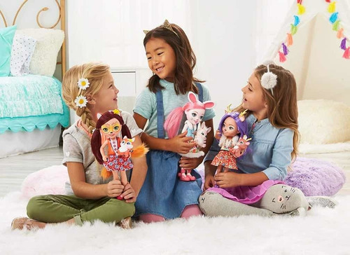 Enchantimals Huggable Cuties Bree Bunny And Twist (gigante)