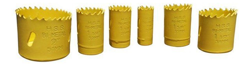 Sierra Copa Bimetal Juego 9 Pz 7/8 A 2 In M42 Madera 286109