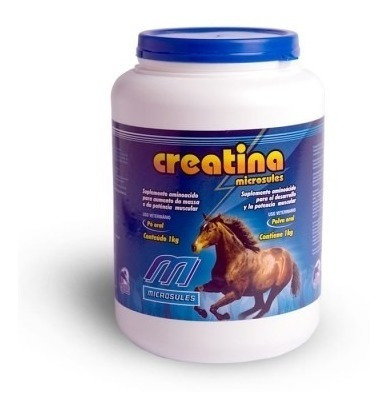 Creatina 500g Microsules ( Equinos)