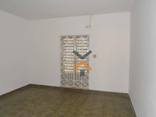 Sobrado Com 2 Dormitórios Para Alugar, 144 M² Por R$ 2.500/mês - Vila Santa Teresa - Santo André/sp - So0034