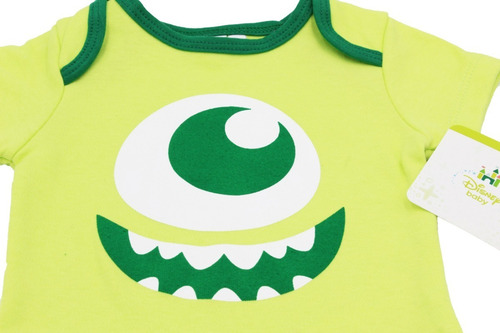 Pañalero Mike Wazowski Con Gorro Original Disfraz Bebé 5607