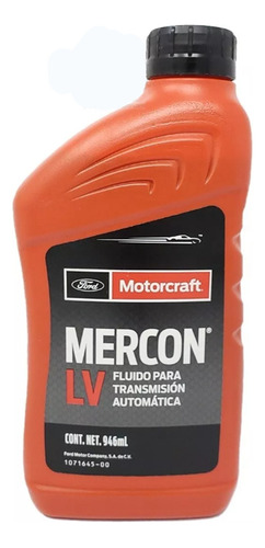 Aceite Transmisión Automática Mercon Lv 946 Ml Motorcraft