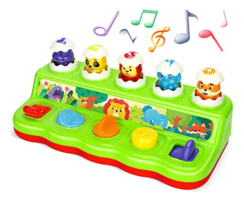 Yeebay Pop Up Animals Toy With Music Sound Toy De Desarrollo