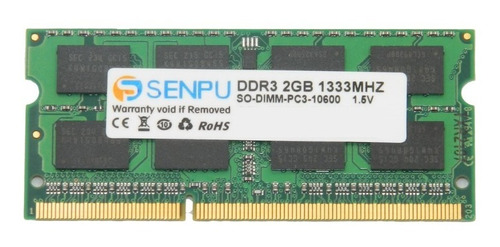 Memoria Ram Para Laptop Ddr3 2gb 1333mhz Pc3-10600