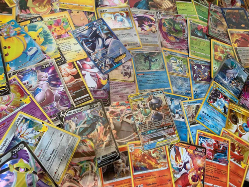 Cartas Pokemon - Mini Lote 50 Cartas Tcg Originales.