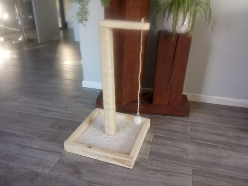 Imagen 5 de 8 de Cama Hamaca Paraguaya Para Gatos + Rascador Juguete