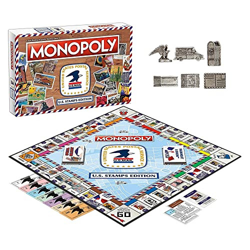 Monopoly: Edición De Sellos De Los   Comprar, Vender, X7g18