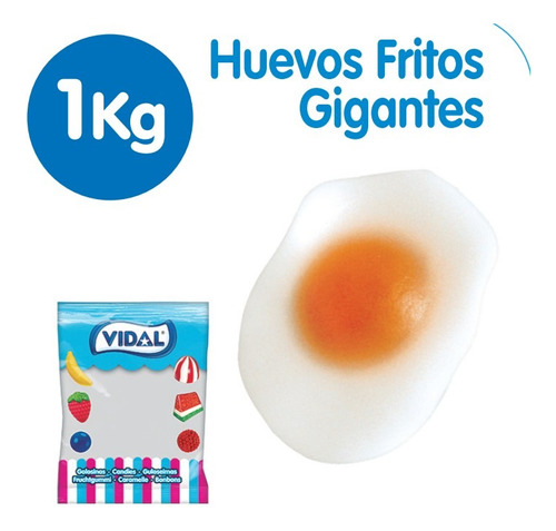 Vidal Huevos Fritos Gigant X1kl