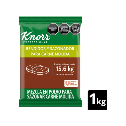 Rendidor Carne Molida Knorr 1kg - g a $37